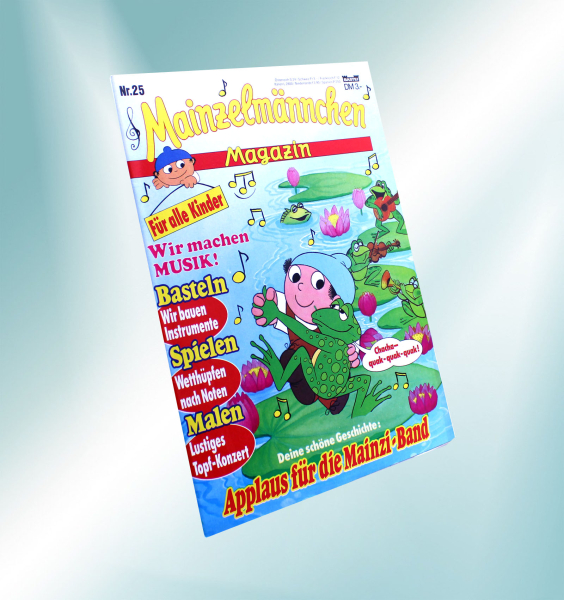 Mainzelmännchen Magazin Nr. 25 von Bastei: Applaus für die Mainzi-Band